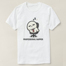 Berufsschläfer - Süßer müder Charakter Büro T-Shirt