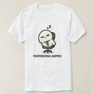 Berufsschläfer - Süßer müder Charakter Büro  T-Shirt