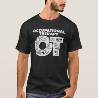 Berufstherapeut OT Therapie Pädiatrische Curati T-Shirt