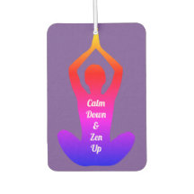 Beruhigen Sie sich und zen Sie Lila Chakras auf