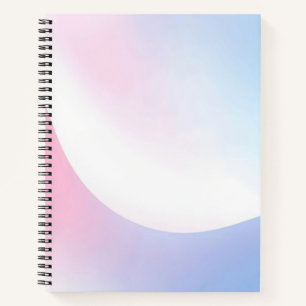 beruhigend und minimalistisch notizbuch