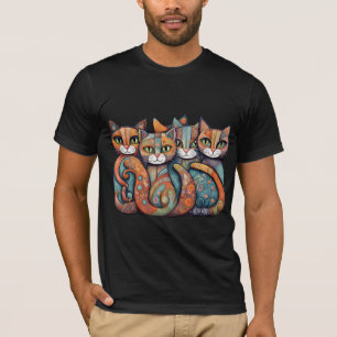 beruhigende Katzen 3 T-Shirt