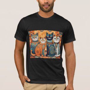 Beruhigende Katzen Tri-Blend-Shirt  T-Shirt