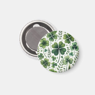 Beruhigende Kleeblätter Magnet