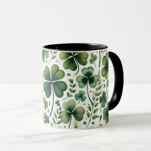 Beruhigende Kleeblätter Tasse