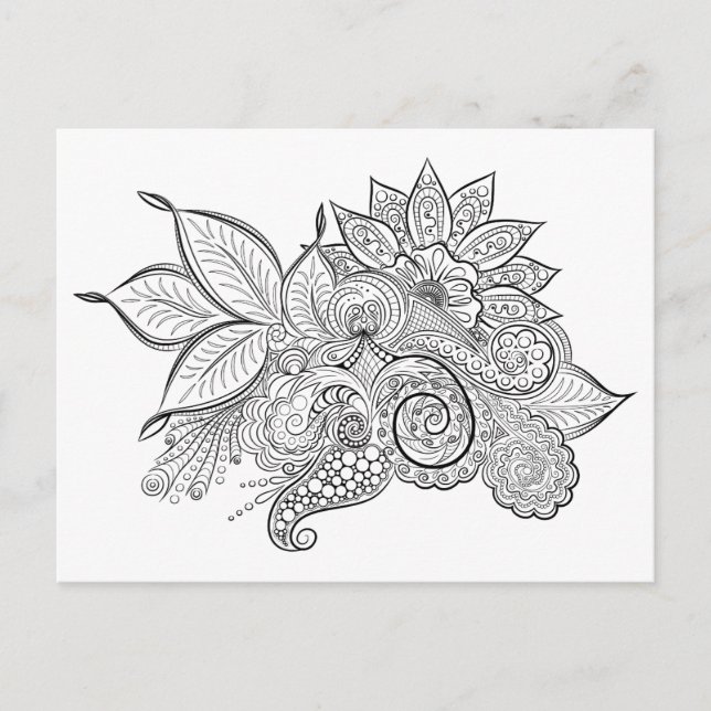 beruhigende Momente Postkarte (Vorderseite)