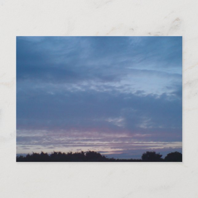 beruhigende Tones Postkarte (Vorderseite)