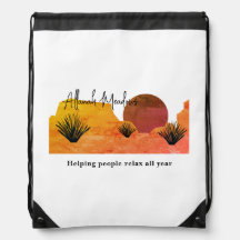 Beruhigender Desert Moon Meditation Rucksack