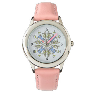 Beruhigender Kawaii-Oktopus-Kaleidoskop - Ozean-Tr Armbanduhr