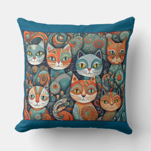 beruhigendes Katzenkissen Kissen