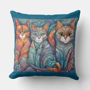 beruhigendes Katzenkissen Kissen
