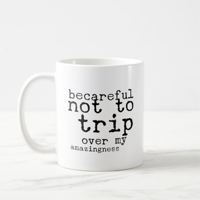 beruhigt - lustige Arbeit, Manager, Mitarbeiter Ge Kaffeetasse (Links)