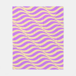 Beruhigungswellen Fleecedecke