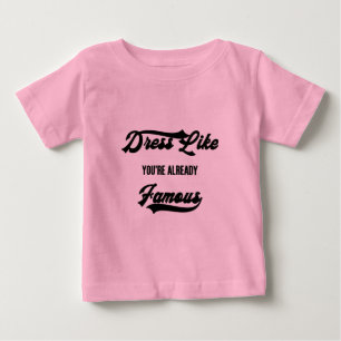 Berühmt Baby T-shirt