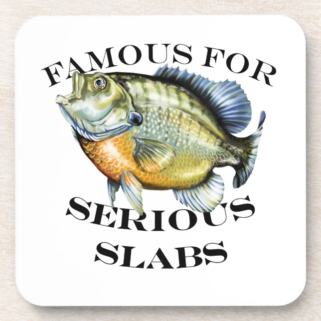 Berühmt für das schwere Brammen Getränkeuntersetzer (Vorderseite)