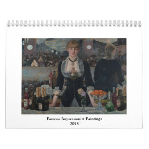 Berühmte Bilder des Impressionisten ~ Wechsel zu 2 Kalender