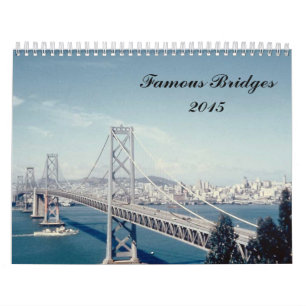 Berühmte Brücken 2015 Kalender