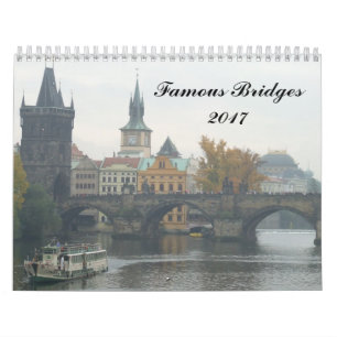 Berühmte Brücken 2017 Kalender