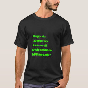 Berühmte Circuit Ecken Nurburgring Rennrad-Fan T-Shirt