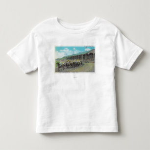 Berühmte Cowboy-Band beim Round-Up Kleinkind T-shirt