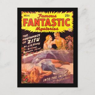 Berühmte fantastische Geheimnisse 05-01_Pulp Art Postkarte