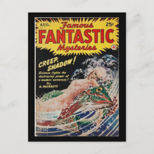 Berühmte fantastische Geheimnisse 42-07_Pulp Art Postkarte