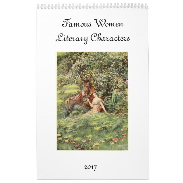 Berühmte Frauen der Literatur Kalender (Titelbild)