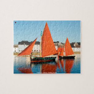 Berühmte Galway-Segelboote.