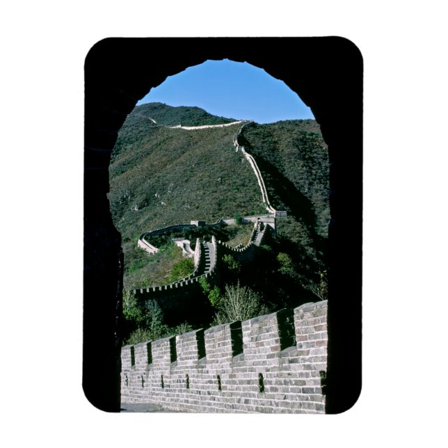 Berühmte Große Mauer der China - Peking, Asien Magnet (Vertikal)