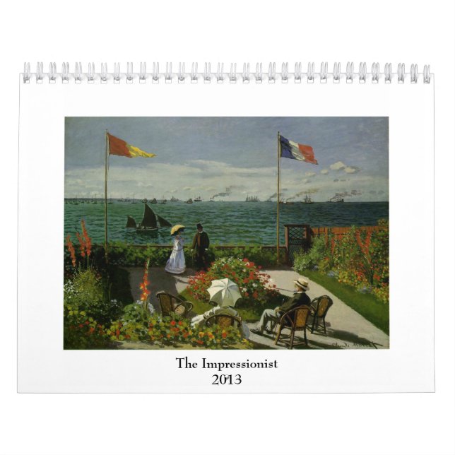 Berühmte Impressionist-Malereien 2013 Kalender (Titelbild)