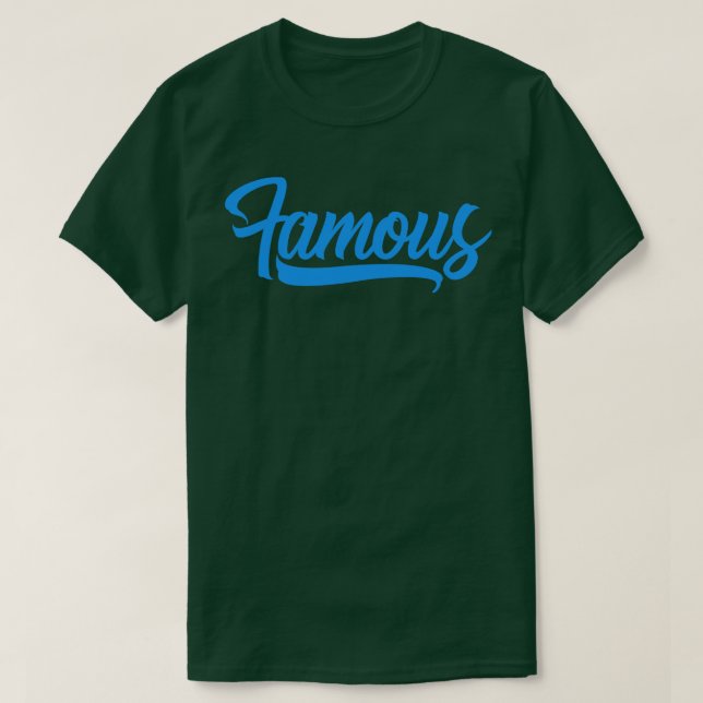 Berühmte Inspiration T-Shirt (Design vorne)