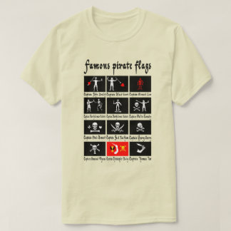 Berühmte Piratenflaggen T-Shirt