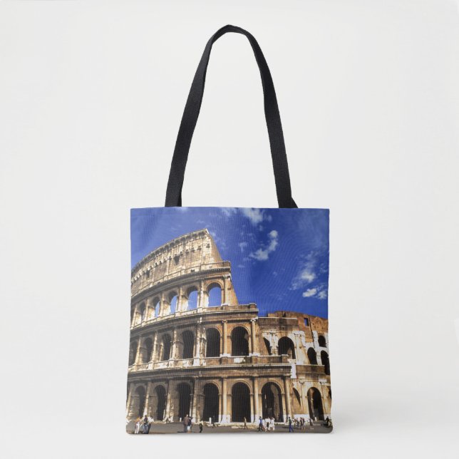 Berühmte Ruinen des Kolosseums in Rom, Italien Tasche (Vorderseite)