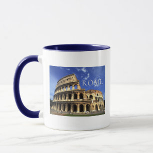 Berühmte Ruinen des Kolosseums   Rom Italien Tasse