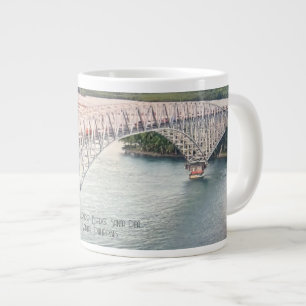 Berühmte San Juanico-Brücke, Philippinen - Jumbo-Tasse