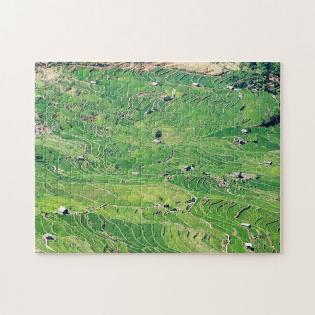 Berühmte Yuanyang Rice Terraces - Yunnan, China (Horizontal)