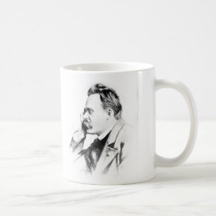 berühmter Denker: Friedrich Nietzsche Kaffeetasse