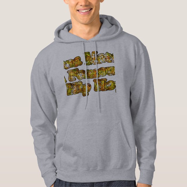 Berühmter Hip Hop Hakuna Matata Designer Hoodie (Vorderseite)