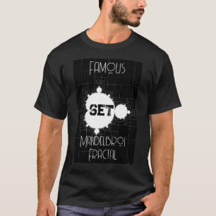Berühmter vollständiger Mandelbrot-Set mit persona T-Shirt