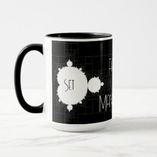 Berühmter vollständiger Mandelbrot-Set personalisi Tasse