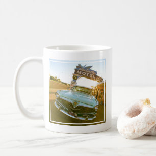 Berühmtes Blue Swallow Motel an der Route 66 Kaffeetasse