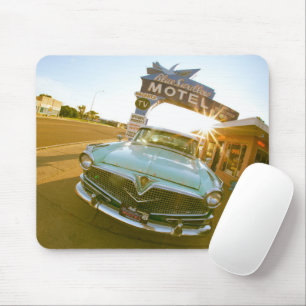 Berühmtes Blue Swallow Motel an der Route 66 Mousepad