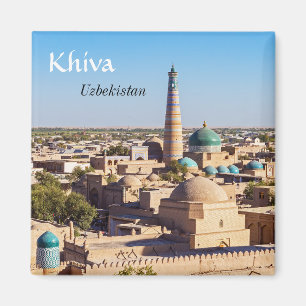 Berühmtes Chiwa - Usbekistan Magnet