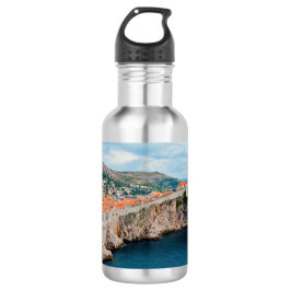 Berühmtes Dubrovnik Altstadt Dächer & Mauern - Kro Edelstahlflasche