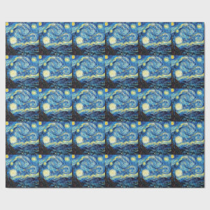 Berühmtes Gemälde von Van Gogh, Sternennacht Geschenkpapier
