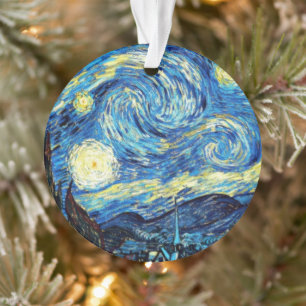 Berühmtes Gemälde von Van Gogh, Sternennacht Ornament