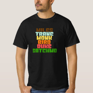 Berühmtes Jazz Miles Coltrane T-Shirt