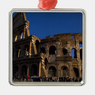 Berühmtes Kolosseum in Rom Italien Wahrzeichen Ornament Aus Metall