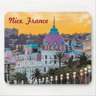 Berühmtes Luxushotel Hotel Negresco in Nizza Frank Mousepad