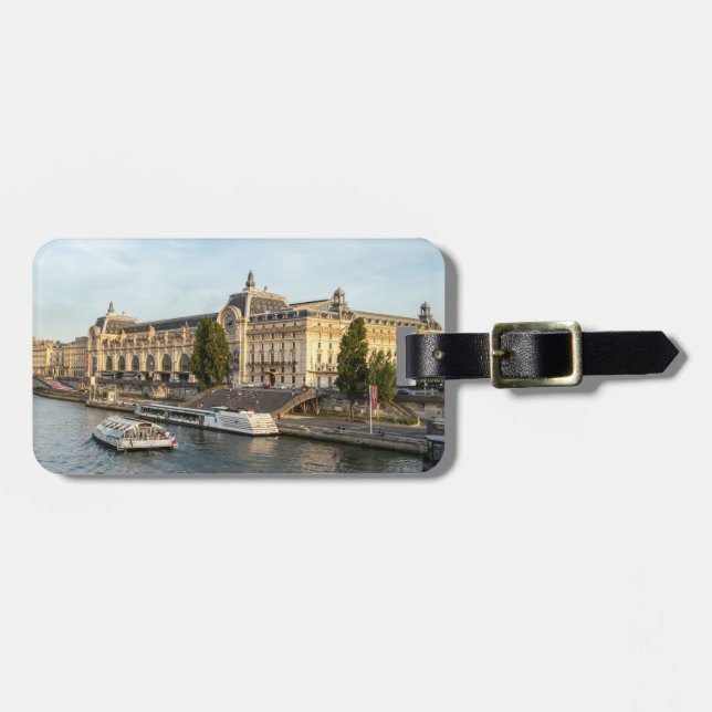 Berühmtes Musée d'Orsay - Paris, Frankreich, Europ Gepäckanhänger (Vorderseite horizontal)